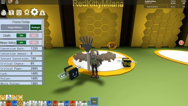 32 РАБОЧИХ КОДА СИМУЛЯТОР ПЧЕЛОВОДА РОБЛОКС | 32 working codes Bee Swarm Simulator roblox | Обзор смотреть онлайн
