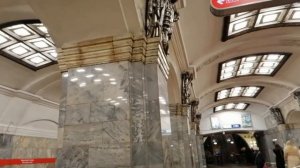 СП-б. Станция метро "Кировский завод", нижний вестибюль. 25.09.2022.