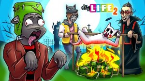 НЕОЖИДАННЫЙ ФИНАЛ НАШЕЙ ЖИЗНИ НА ХЕЛЛОИН :D УГАРНАЯ НАСТОЛКА The Game of Life 2