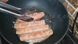 купаты на сковородке как готовить. вкусный рецепт, который удивит всех