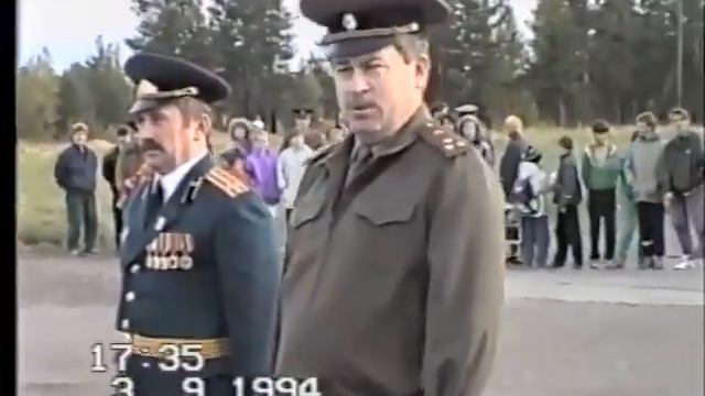 Закрытие группы дивизионов в посёлке Белый Ю. Воинская часть 96436 в Коми АССР смотреть онлайн