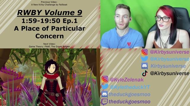 RWBY HAS CHANGED SO MUCH!! Reacting to RWBY Volume 9 Ep.1 "A Place of Particular Concern" with Kirb смотреть онлайн