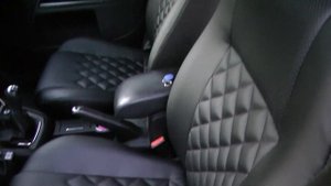 Авточехлы из экокожи для Форд Мондео 3 поколение Ромб Установка