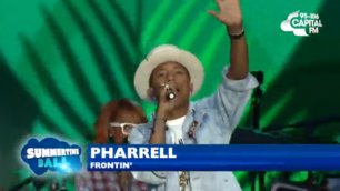Pharrell Williams - Frontin' (Capital Summertime Ball 2014)HD 21 06 2014