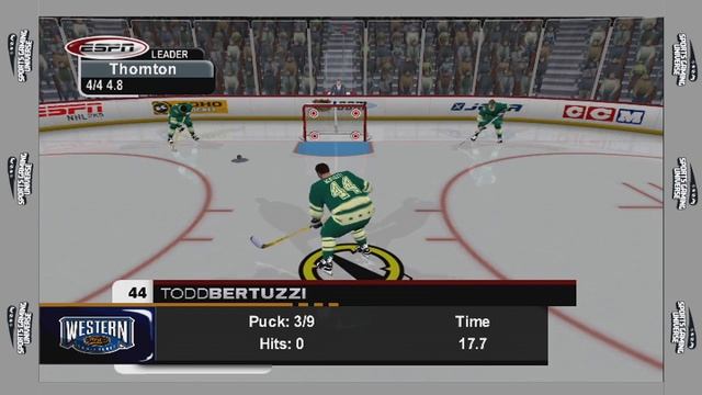 ESPN NHL 2K5 (Xbox) All Star Skills Competition Western Conference vs Eastern Conference смотреть онлайн