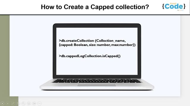 Capped Collection in MongoDB | MongoDB Tutorial for Beginners | MongoDB | SimpliCode