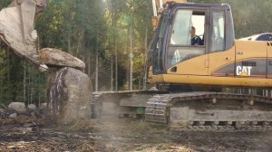 Когда работа экскаватора это искусство)