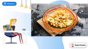 Шарлотка из геркулеса с яблоками. Быстрые рецепты