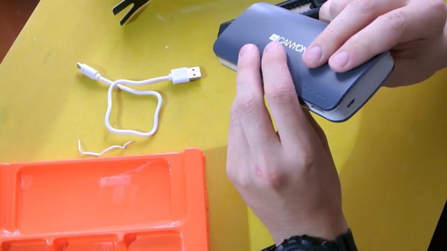 Распаковка Canyon CNE-CPB100 10000 из Ашана
