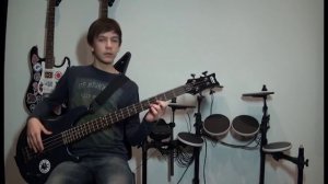 Как играть на бас гитаре 1 урок #13