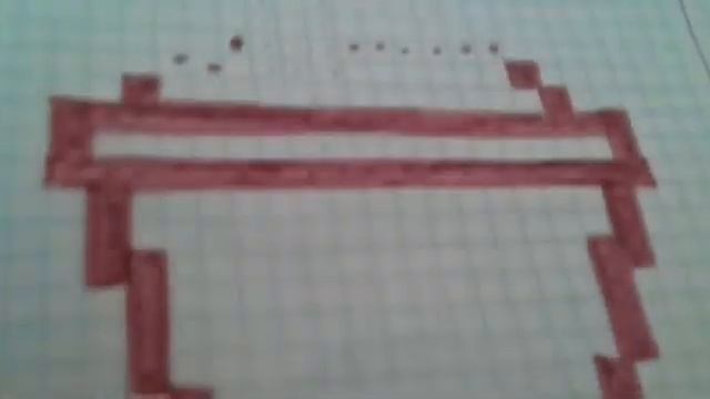 Как рисовать по клеточкам стаканчик с напиткой!!! смотреть онлайн