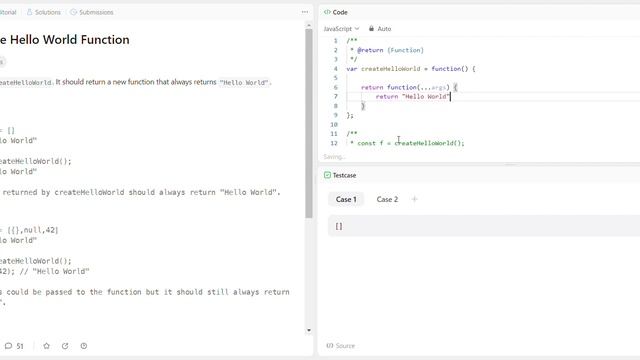 Day -1 || JavaScript - 30 Days Challenge || LeetCode - Problem 2667