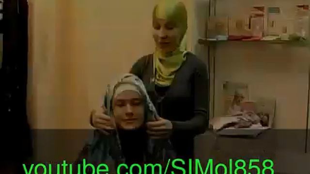 Учимся завязывать хиджаб смотреть онлайн