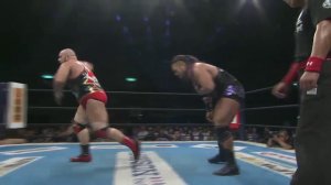 Michael Elgin vs. EVIL (NJPW G1 Climax 27 - Tag 16)