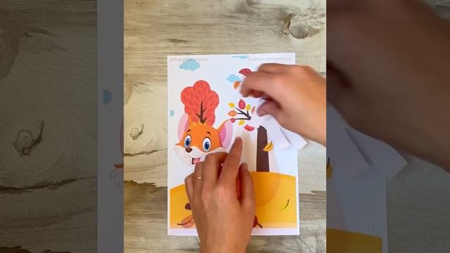 Детские осенние поделки из бумаги с шаблонами для детского творчества в детский сад, аппликации смотреть онлайн