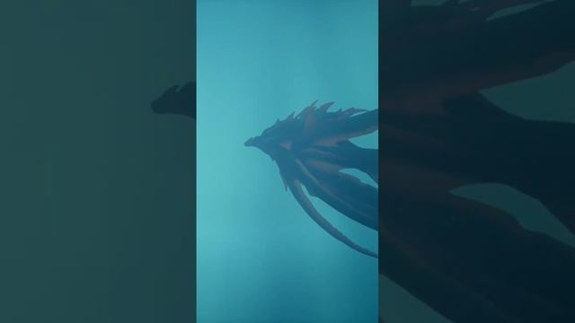 Kraken underwater - Sea of thieves