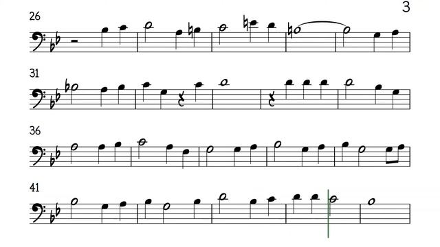 Almost Like Being In Love Cello Trombone Sheet Music Backing Track Play Along Partitura смотреть онлайн