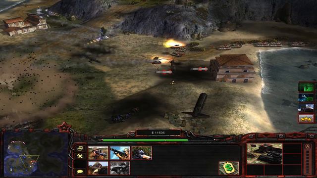 【Theater of War 3 mod】- RUSSIAN ARMY - C&C Zero Hour смотреть онлайн