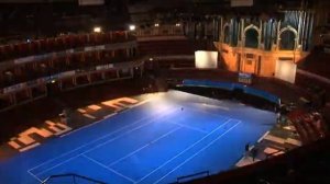 Building a Tennis court in the Royal Albert Hall