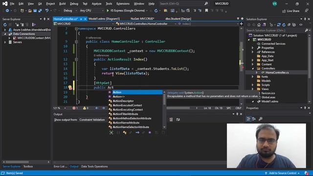 C# MVC CRUD Tutorial | Asp.net MVC Full CRUD Operation Using Entity Framework | Simplilearn