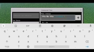 как высветить на экран надпись в майнкрафте PE