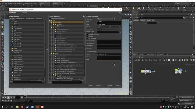 Houdini. Работа с параметрами в Python и не только....