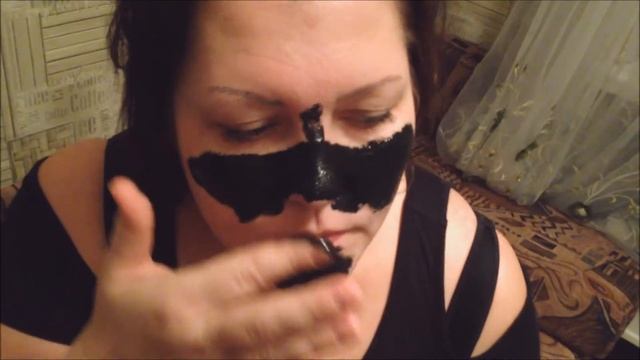 ЧЕРНАЯ МАСКА ОТ ПРЫЩЕЙ УГРЕЙ ЧЕРНЫХ ТОЧЕК!ШОК!ПОМОГАЕТ! A BLACK PEEL OFF MASK.SHILLS