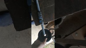 Дешёвый гриф для гантелей своими руками