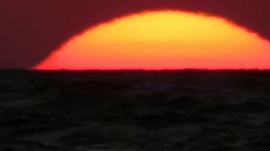 Закат солнца. Оленевка