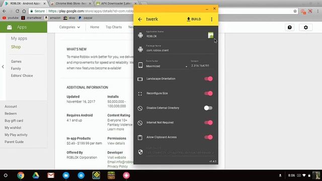 How To Play ROBLOX On Chromebook(Only Chromebooks That Support Play Store) смотреть онлайн