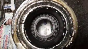 Заклинивший подшипник ступицы 2123