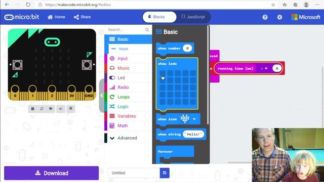 MakeCode for micro:bit - 7 second game смотреть онлайн