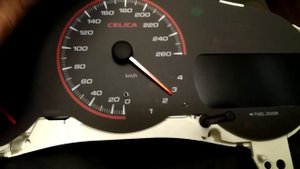 Калибровка стрелок toyota celica