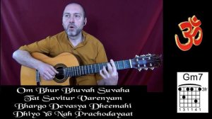 ? Gayatri Mantra - Guitar Tutorial - How to play _ Cómo tocar