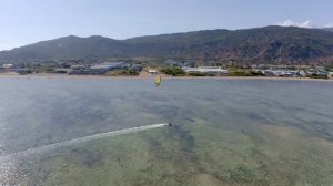 Kite surfing in Phan Rang, Vietnam, Five Squares/ Кайтсерфинг в Фанранге, Вьетнам, Пять Квадратов