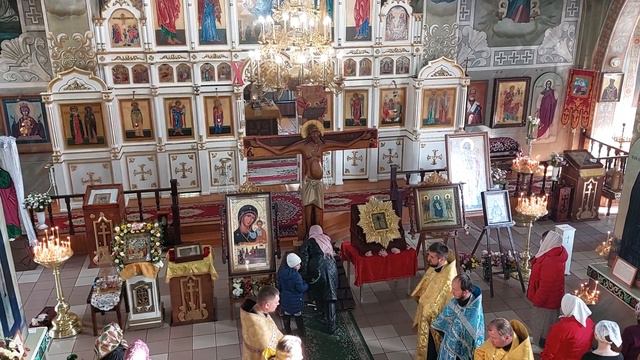 09 10 2022 Лельчицы  Молебен  Годеновский крест смотреть онлайн