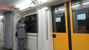 Казанское метро, поездка на метропоезде 81-740.4К «Русич» № 0316 от Северного Вокзала до Горок.