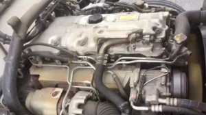 Видео работы двигателя Mitsubishi Fuso-canter 4M50T Евро3