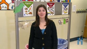 How to sort waste in the cafeteria