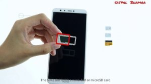 Honor 9 lite : How to Insert Sim  card and SD card in honor 9 lite