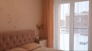 Новый реализованный  дизайн проект квартиры 77кв.м