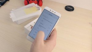 Xiaomi Redmi 4X золотой смартфон. AliExpress. Обзорчик.