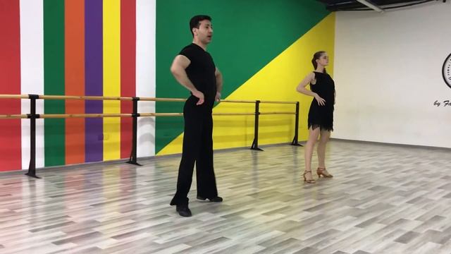 Ча ча ча  урок №12. Повороты в бальных танцах