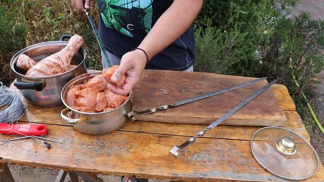 ШИКАРНОЕ МЯСО в ТАНДЫРЕ / ВКУСНЕЙШИЙ ШАШЛЫК из Индюка! смотреть онлайн