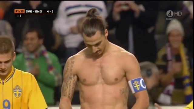 Лучший гол Ибрагимовича через себя в HD 720p смотреть онлайн