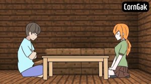 Alex and Steve minecraft anime ep 3