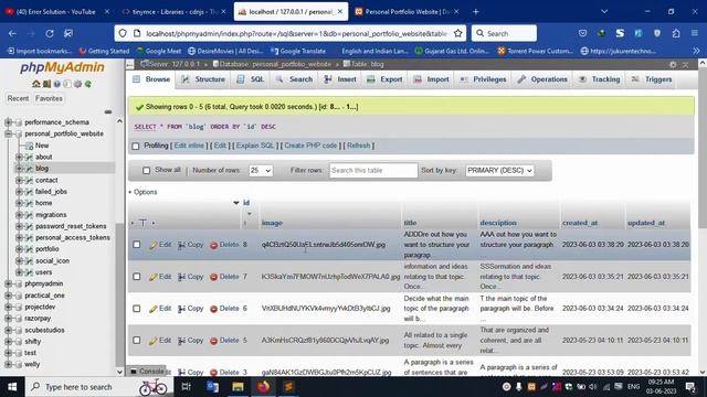 #22- TinyMCE rich text editor | Text Editor in Laravel | Personal Portfolio Website Laravel 10