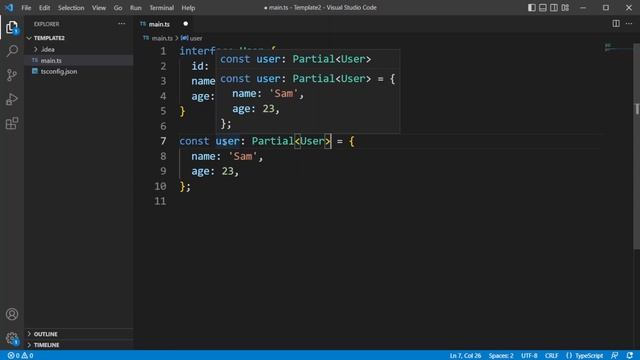 Partial | TypeScript Utility Types