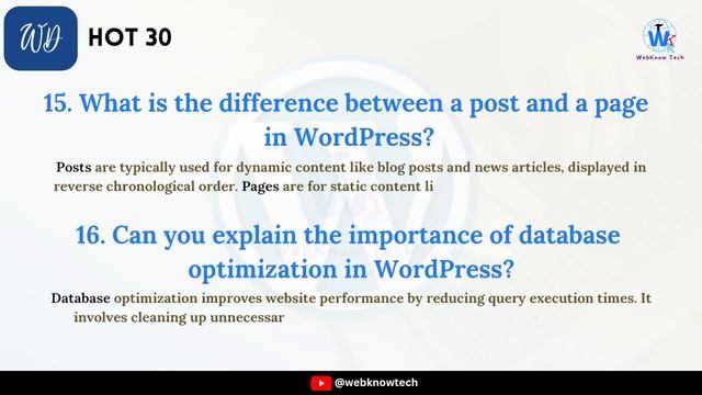 Top? 30 WordPress Developer Interview Questions and Answers for Job in 2024 (Mostly Asked)
