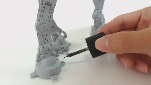 BANDAI STARWARS AT-AT Fast Build Up (반다이 스타워즈 AT-AT 빠른 조립 리뷰) смотреть онлайн